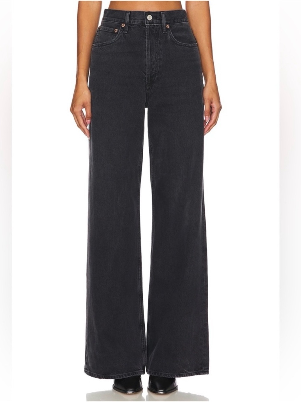 Agolde Wide Leg Dame Jeans